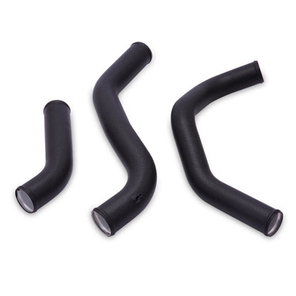 Mishimoto 11-14 Ford F-150 3.5L Ecoboost Hot-Side Intercooler Pipe Kit - Wrinkle Black