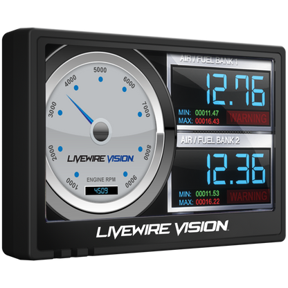 SCT Performance Livewire Vision Performance Monitor (for 1996+ Ford Vehicles)