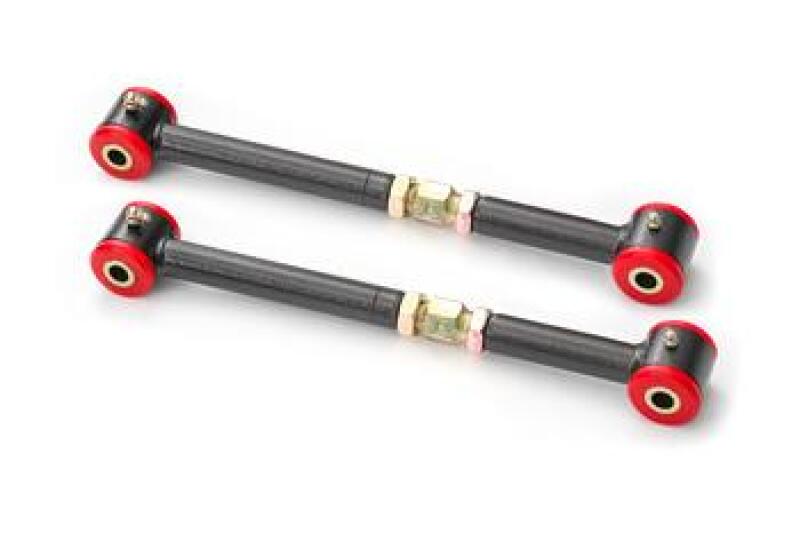 BMR 08-14 Cadillac CTS-V Rear Adjustable Toe Rod w/ Poly Bushings - Black