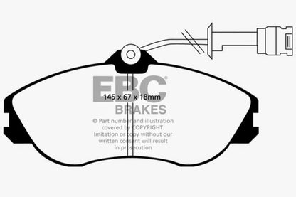 EBC Brakes Greenstuff 2000 Series Sport Pads