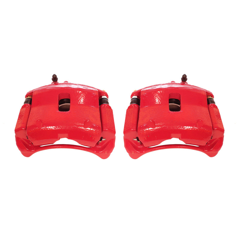 Power Stop 01-02 Acura MDX Front Red Calipers w/Brackets - Pair