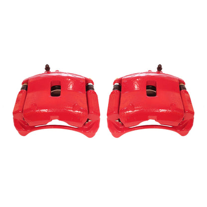 Power Stop 01-02 Acura MDX Front Red Calipers w/Brackets - Pair