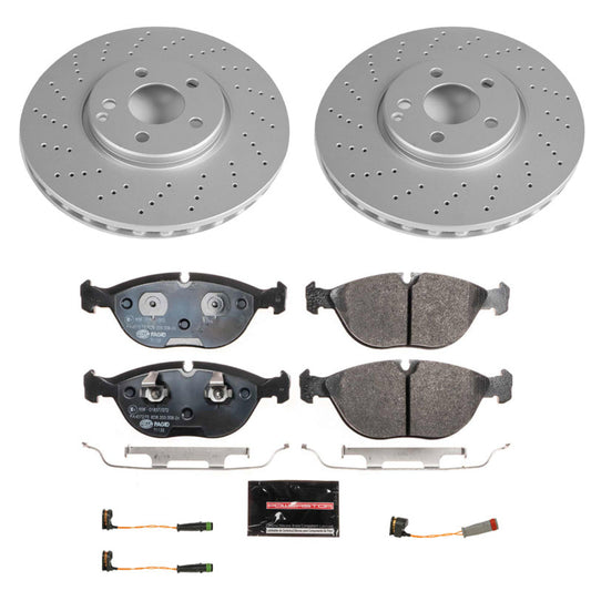 Power Stop 04-05 Mercedes-Benz E500 Front Euro-Stop Brake Kit