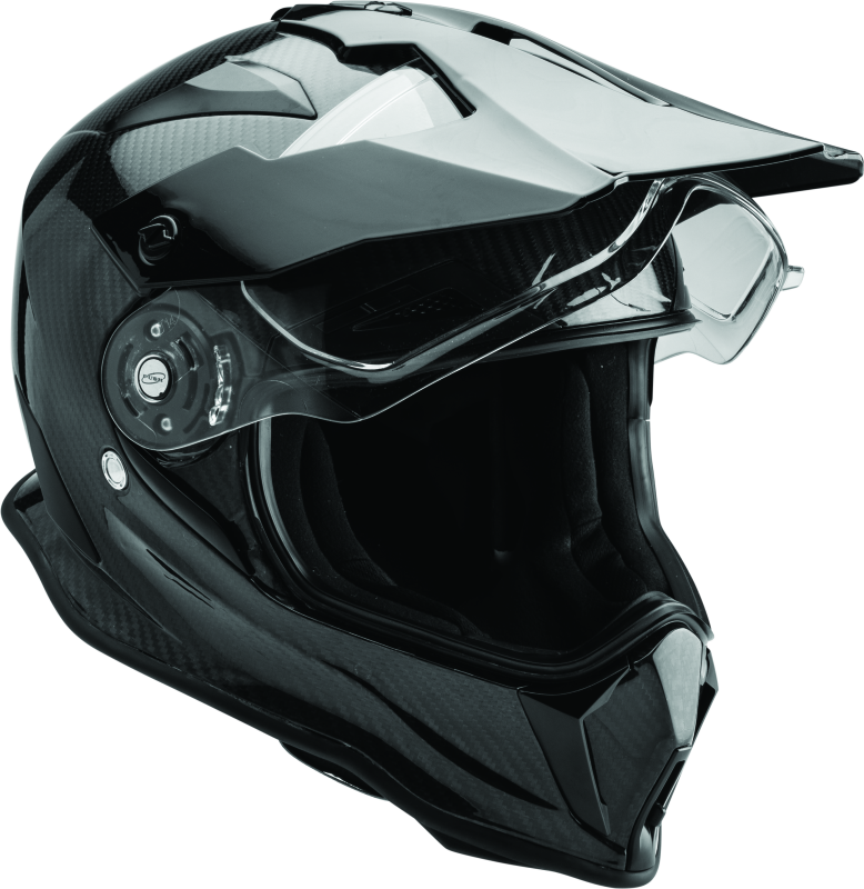 FIRSTGEAR Hyperion Carbon Helmet Black - Extra Small