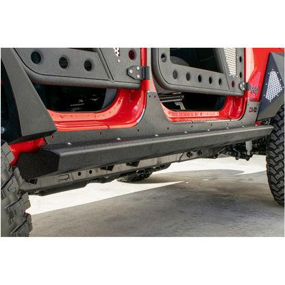 DV8 Offroad 2007-2018 Jeep Wrangler JK (4-door) Frame Mounted Sliders