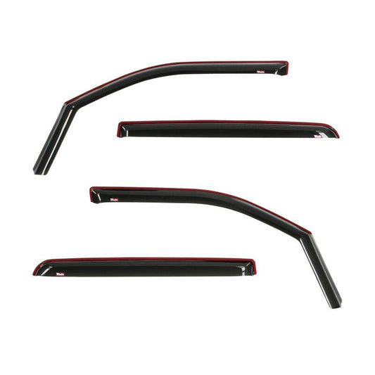 Westin 19-22 Ram 1500 Crew Cab(Excl. 19-22 Ram 1500 Classic) In Channel Wind Deflector 4pc - Smoke