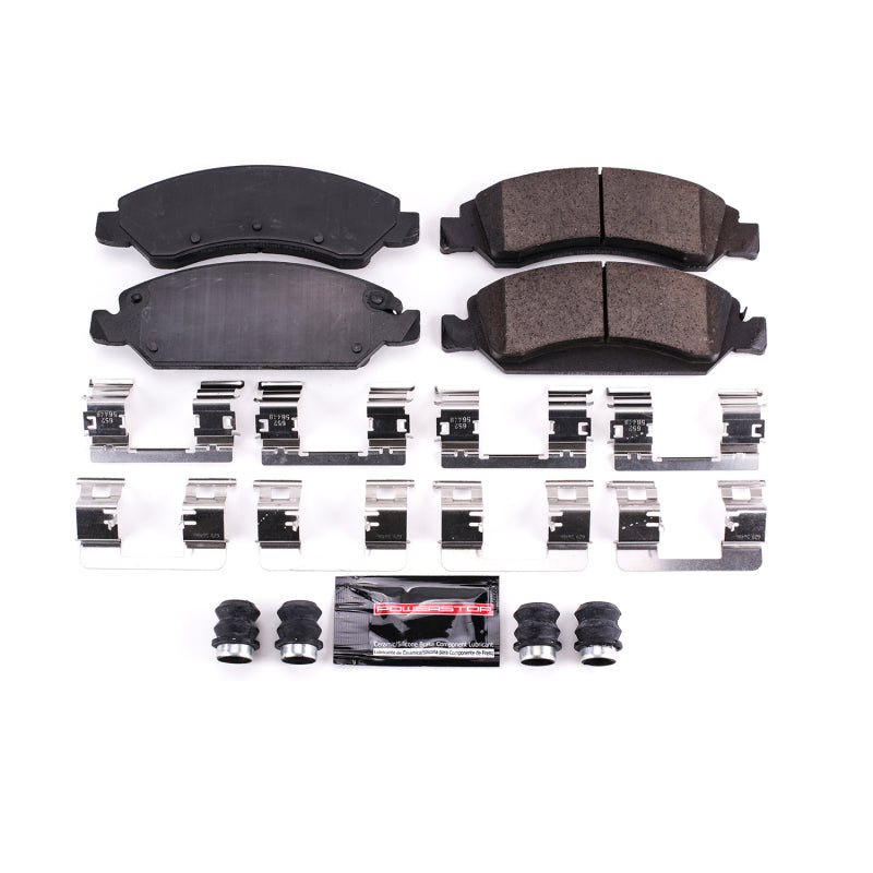 Power Stop 2008 Chevrolet Avalanche Front Z23 Evolution Sport Brake Pads w/Hardware