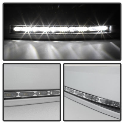 Spyder Toyota Tundra 07-13 Daytime LED Running Lights wo/switch Silver FL-DRL-TTU07-SIL