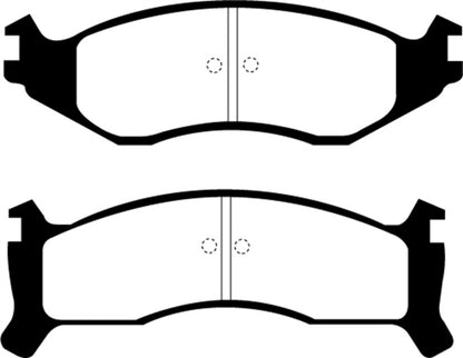 EBC 91-93 Chrysler Fifth Avenue 3.8 Yellowstuff Front Brake Pads