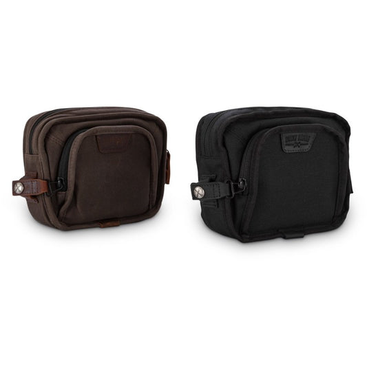 Burly Brand Handlebar Bag - Dark Oak