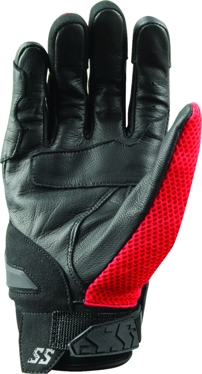 Speed and Strength Moment of Truth Gloves Red - Small