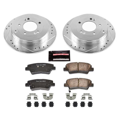 Power Stop 07-09 Kia Amanti Rear Z23 Evolution Sport Brake Kit