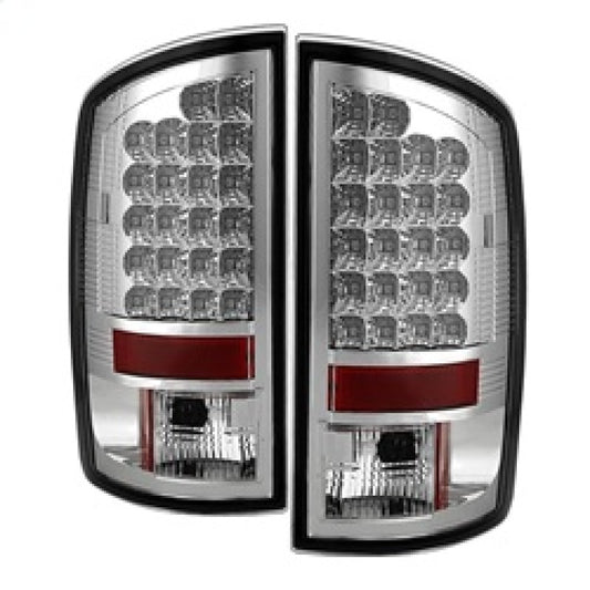 Spyder Dodge Ram 02-06 1500/Ram 2500/3500 03-06 LED Tail Light Chrome ALT-YD-DRAM02-LED-C