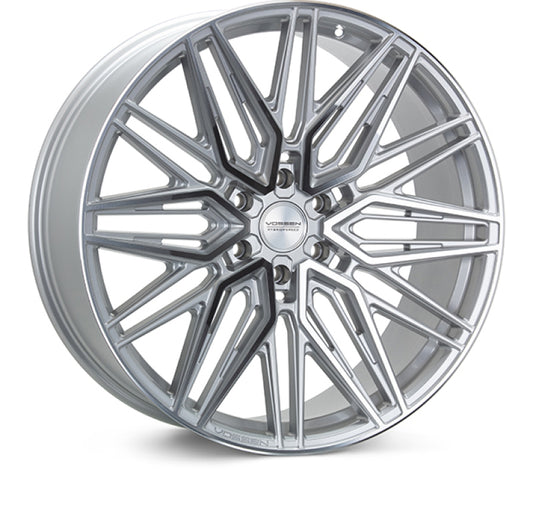 Vossen HF6-5 22x12 / 6x135 / ET-44 / Ultra Deep Face / 87.1 - Silver Polished Wheel