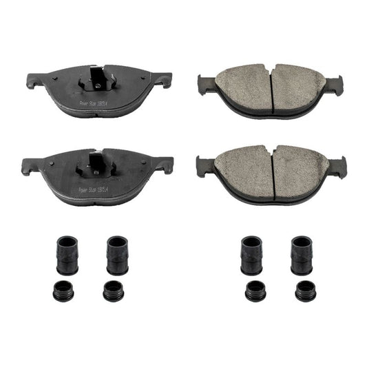 Power Stop 2013 BMW 528i Front Z17 Evolution Ceramic Brake Pads w/Hardware