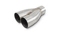 Vibrant 2-1 SS Merge Collectors (2.25in Inlet Slipover ID 2.5in Outlet OD) - Sold Individually