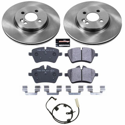 Power Stop 07-10 Mini Cooper Front Track Day SPEC Brake Kit