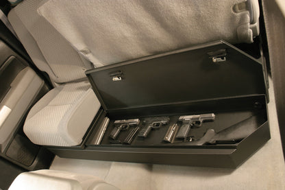 Tuffy 07-21 Toyota Tundra Double Cab Underseat Lockbox W/ Keyed Lock