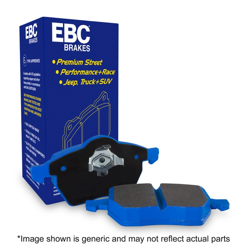 EBC 90-00 Aston Martin Vantage 5.3 (Twin Supercharged)(AP) Bluestuff Front Brake Pads