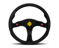 Momo MOD80 Steering Wheel 350 mm -  Black Suede/Black Spokes