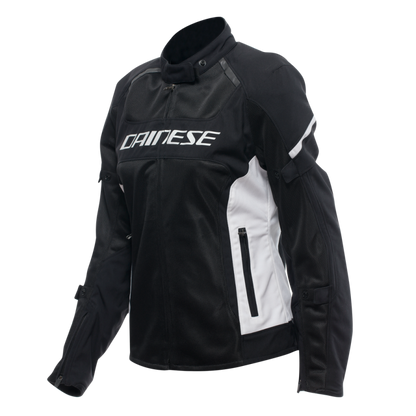 Dainese Air Frame 3 Tex Jacket Womens Black/White/White Size - 40