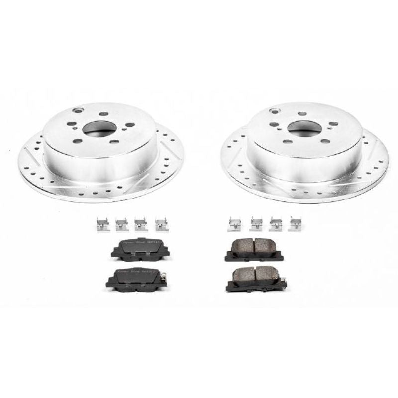 Power Stop 05-10 Scion tC Rear Z23 Evolution Sport Brake Kit