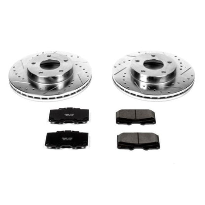 Power Stop 89-90 Nissan 300ZX Front Z23 Evolution Sport Brake Kit