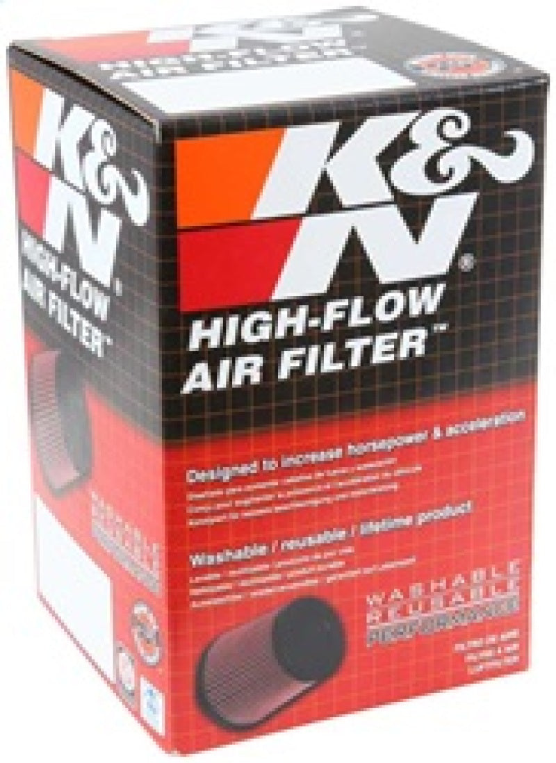 K&N Universal Rubber Filter 2.5in Flange ID x 3.5in OD x 6in Height