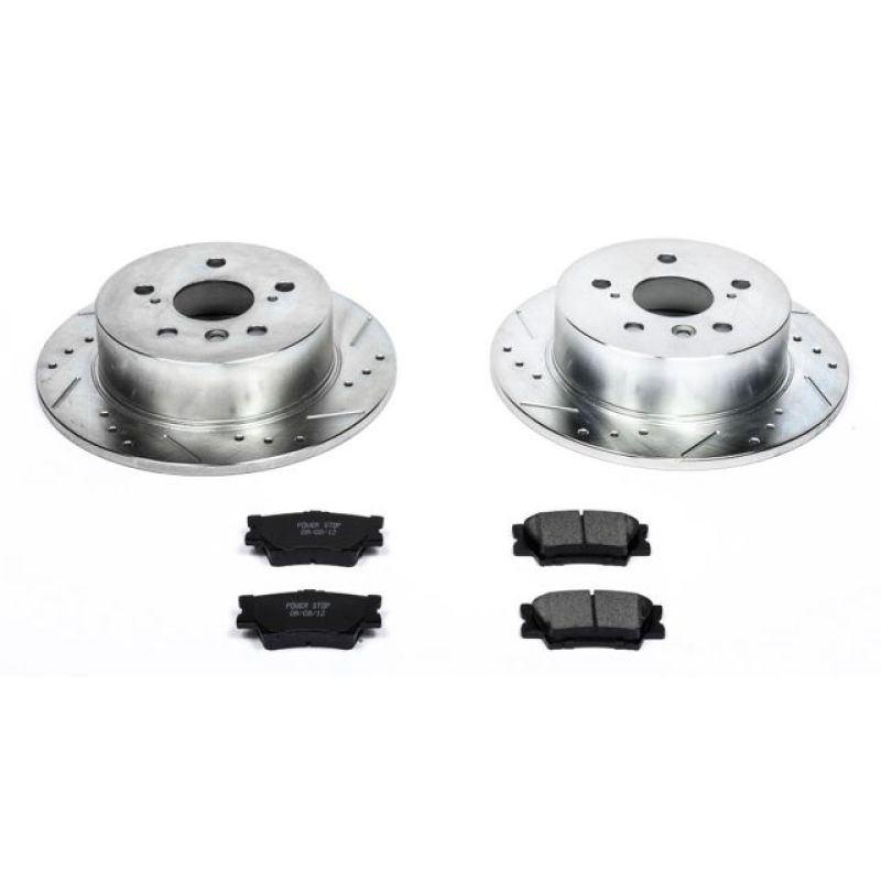 Power Stop 06-10 Hummer H3 Rear Z23 Evolution Sport Brake Kit