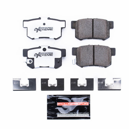 Power Stop 01-03 Acura CL Rear Z26 Extreme Street Brake Pads w/Hardware