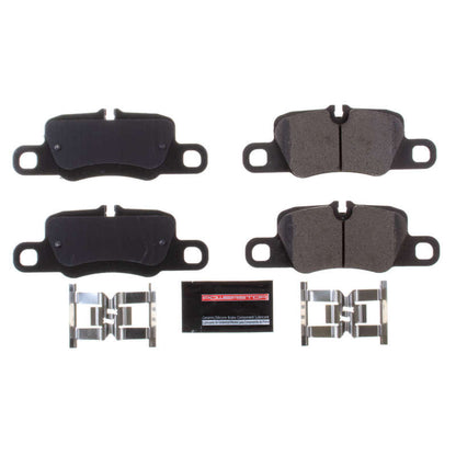 Power Stop 13-16 Porsche 911 Rear Z23 Evolution Sport Brake Pads w/Hardware