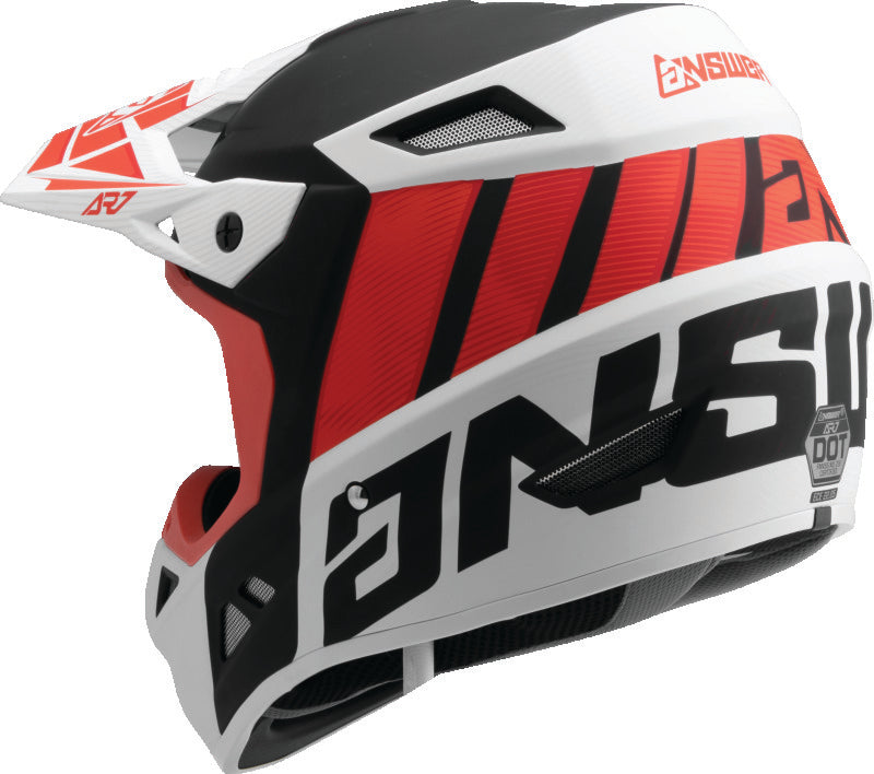 Answer AR7 Hyper Mips Helmet Red/White - XS