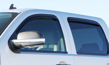 Lund 04-14 Ford F-150 SuperCab Ventvisor Elite Window Deflectors - Smoke (4 Pc.)