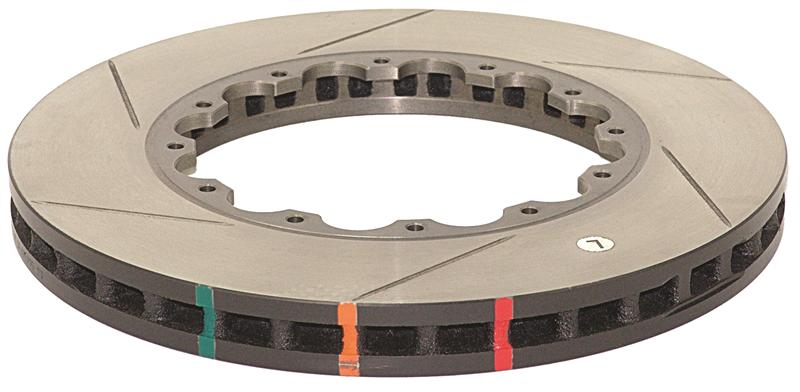 DBA 2004+ STi Front Slotted 5000 Series Replacement Rotor Rings