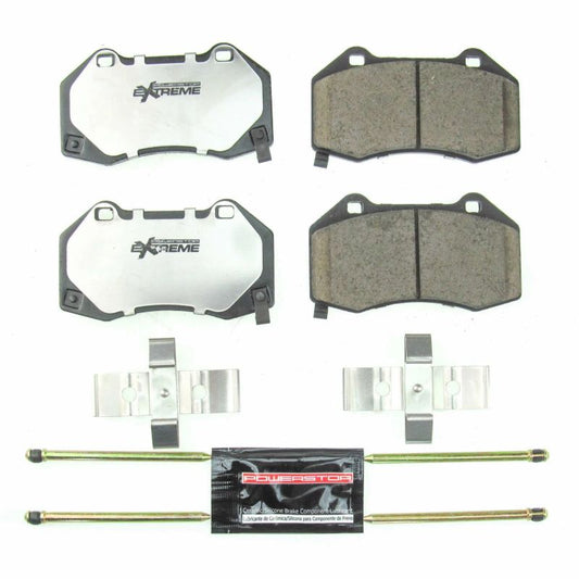 Power Stop 17-18 Fiat 124 Spider Front Z26 Extreme Street Brake Pads w/Hardware