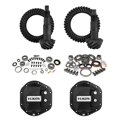 Yukon Gear Stage 2 Jeep JL/JT Re-Gear Kit w/Covers Dana 44 5.38 Ratio 28 Spline