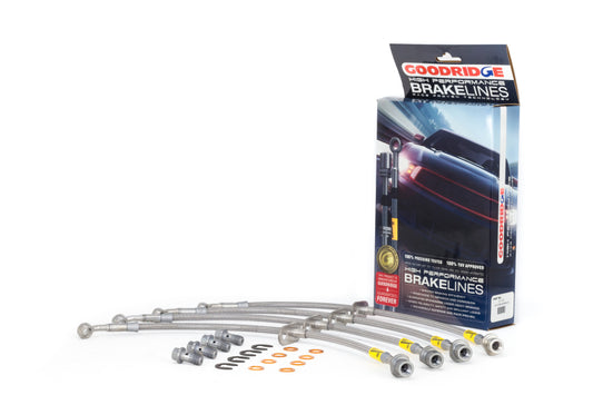 Goodridge 00-05 Toyota MR2 Spyder Stainless Steel Brake Line Kit