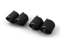 Remus Carbon 102mm Short Style Angled w/Titanium Internals Tail Pipe Set (Quad Tips)