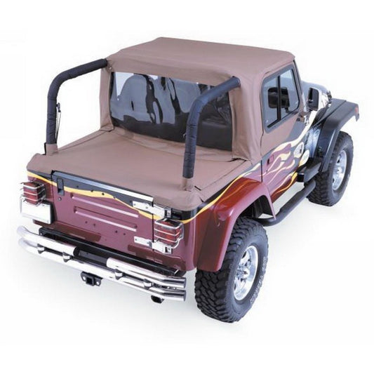 Rampage 1997-2002 Jeep Wrangler(TJ) Cab Soft Top And Tonneau Cover - Spice Denim