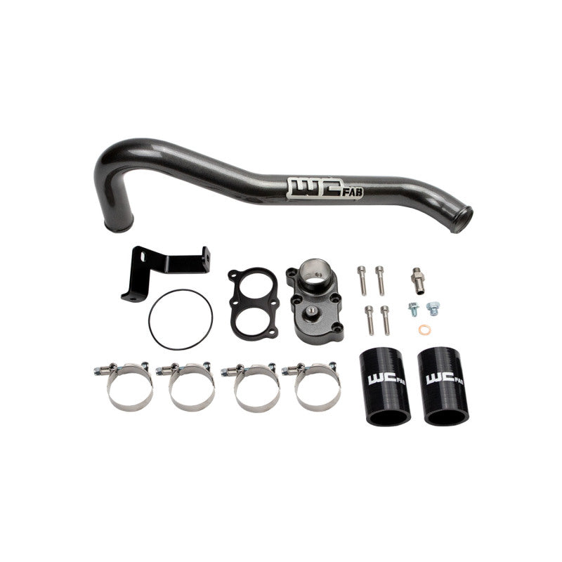 Wehrli 06-10 Duramax LBZ/LMM Thermostat Housing Kit - Gloss Black