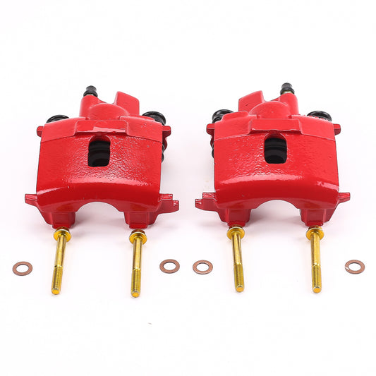 Power Stop 99-04 Chrysler 300M Rear Red Calipers w/o Brackets - Pair