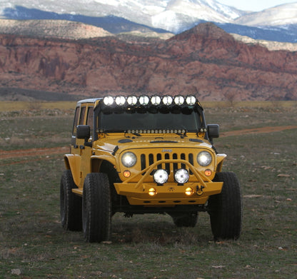 KC HiLiTES 07-18 Jeep JK (Not for Rubicon/Sahara) 7in. Gravity LED Pro DOT Headlight (Pair Pack Sys)