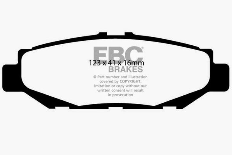 EBC 93-97 Lexus GS300 3.0 Greenstuff Rear Brake Pads