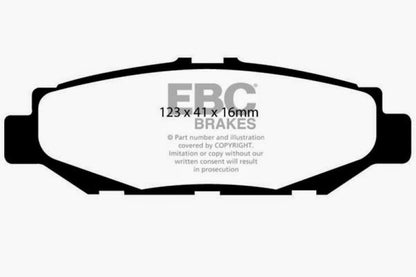 EBC 93-97 Lexus GS300 3.0 Greenstuff Rear Brake Pads