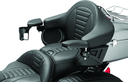 Kuryakyn Passenger Armrest 14-Up Touring & Tri Glide Black