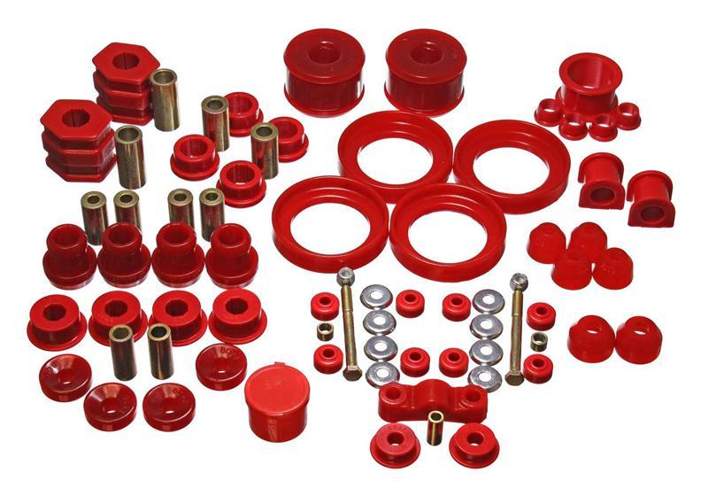 Energy Suspension 02-09 Nissan 350Z / 03-07 Infiniti G35 Coupe Black Hyper-Flex Master Bushing Set