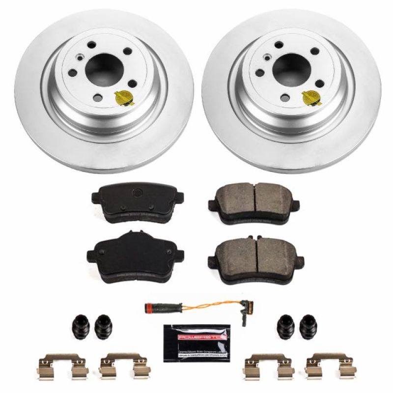 Power Stop 2016 Mercedes-Benz GLE300d Rear Z23 Evolution Sport Coated Brake Kit