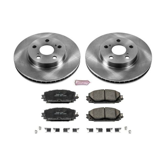 Power Stop 11-17 Lexus CT200h Front Autospecialty Brake Kit