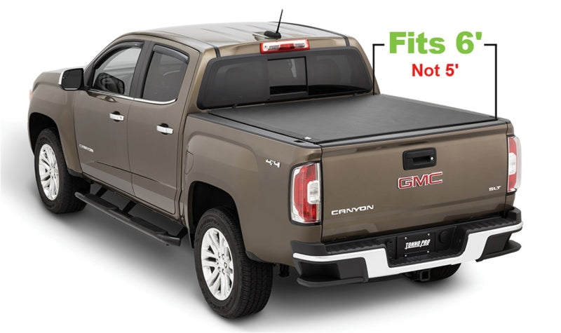 Tonno Pro 15-19 Chevy Colorado 6ft Fleetside Lo-Roll Tonneau Cover