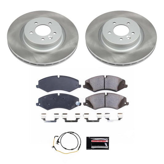 Power Stop 14-17 Land Rover Range Rover Sport Front Semi-Coated Rotor Kit